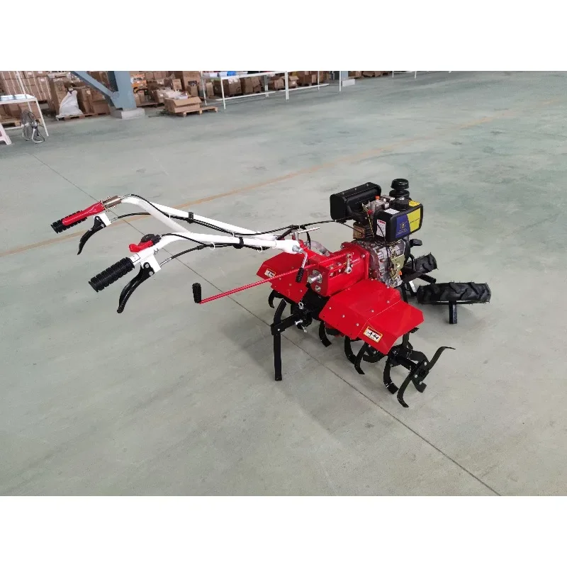 

【Лучшие продажи】Мини-культиватор мощностью 10 л.с., простые в использовании инструменты для сельскохозяйственного выращивания электроэнергии для сельского хозяйства, вспомогательная коробка передач для фермы