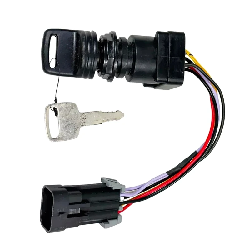 8M0133558 Lgnition Key Switch 6 Pin Marine For Mercury Outboard Top Control Box-Boom