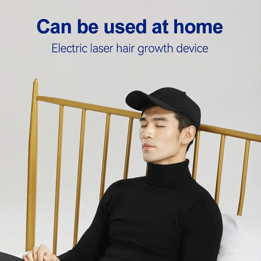 

96 Laser Diodes Hair Growth Device with 650nm Red Light Therapy - Safe Effective Treatment for Thinning Hair & Baldness