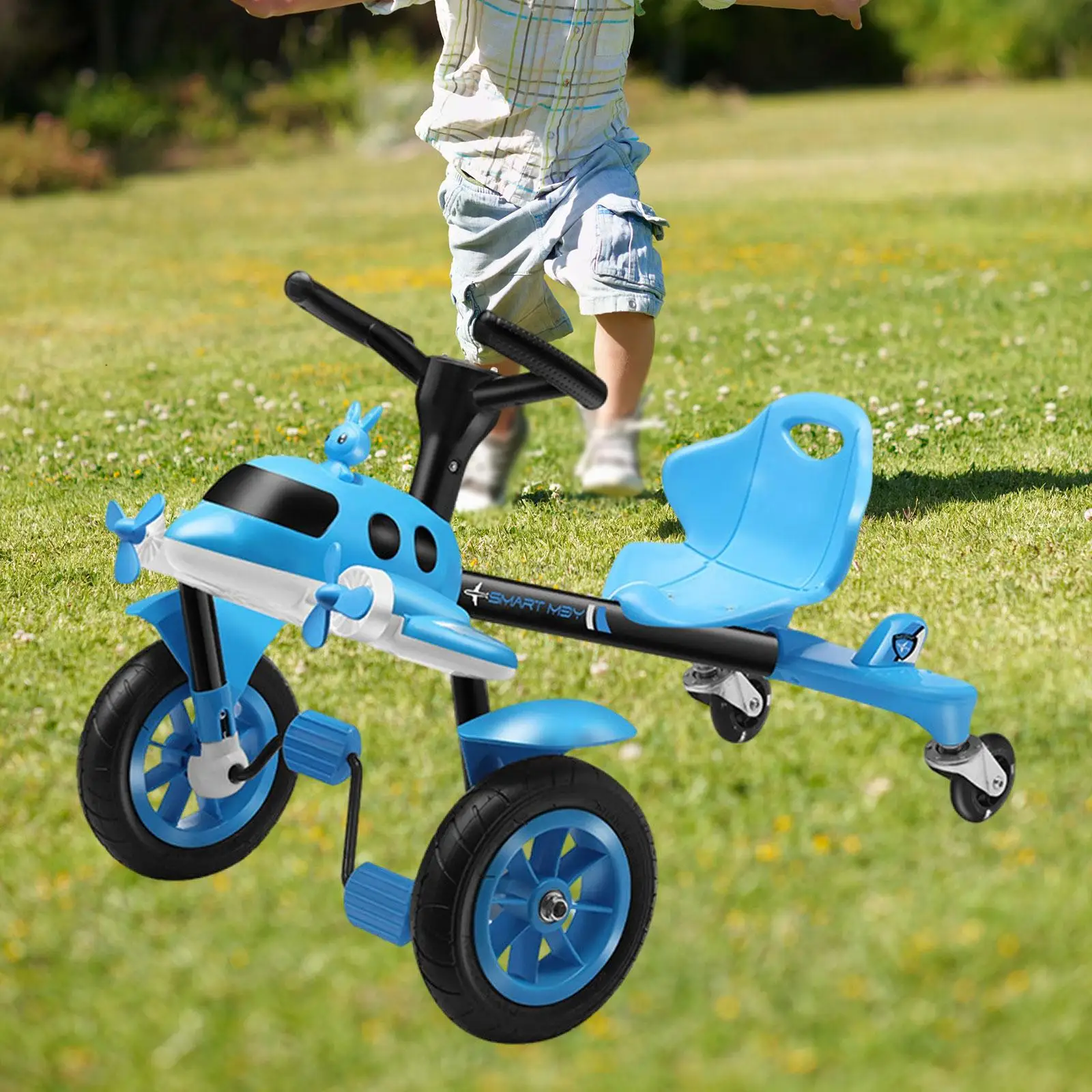 รถโกคาร์ทไฟฟ้าแบบดริฟท์ สนุกสมจริง พกพาสะดวก ของเล่นสกู๊ตเตอร์สำหรับเด็ก รถโกคาร์ทไฟฟ้าสำหรับเด็กอายุ 6 ปีขึ้นไป