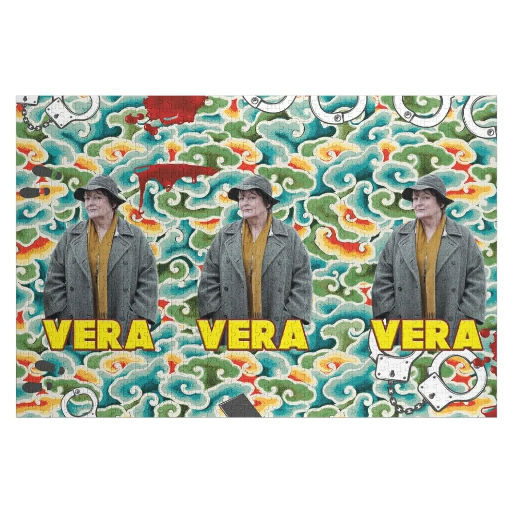 

Vera a very special case for Chief Inspector Stanhope Jigsaw Puzzle Personalised Jigsaw Name Wooden Toy Puzzle