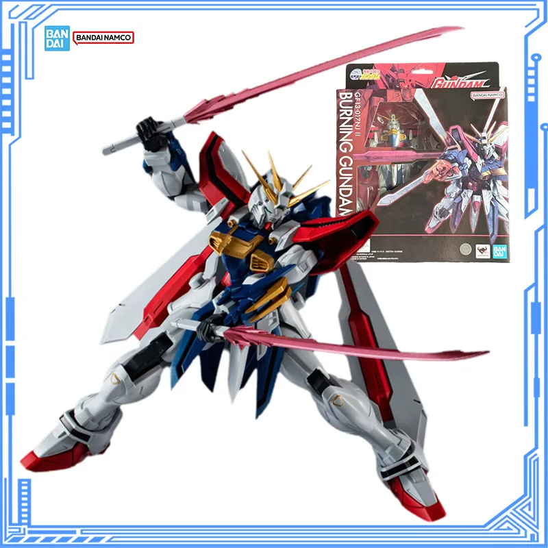 

Bandai натуральная модель Gundam Universe Kit GF13-017NJII Burning Gundam Renewal, аниме, экшн-фигурка, коллекция, модель, игрушки для мальчиков, подарки