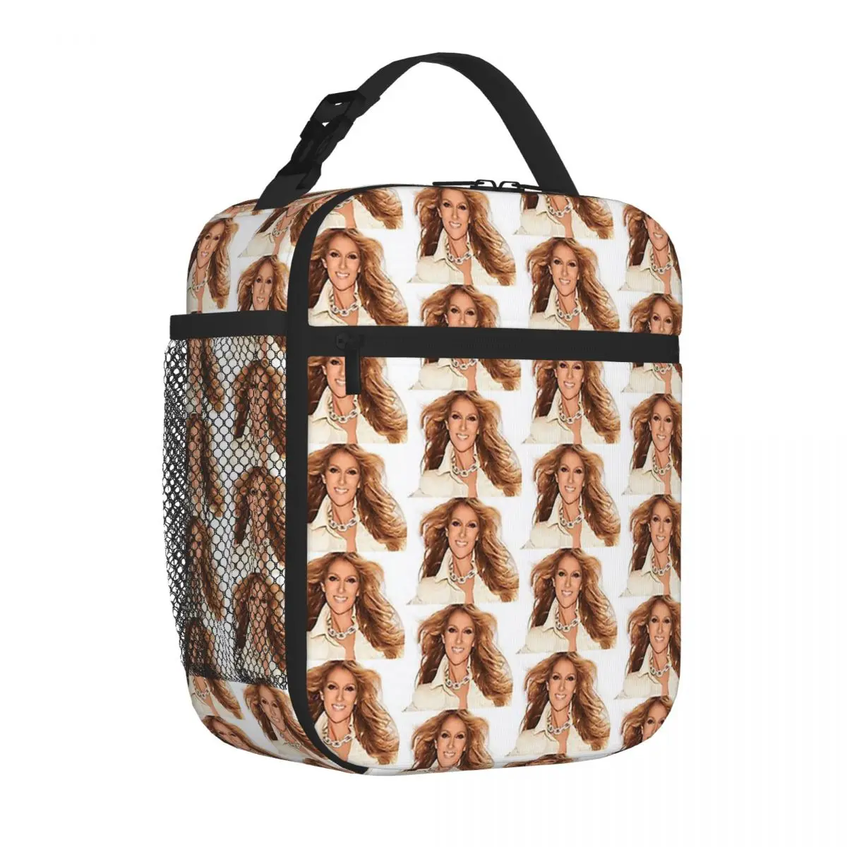 Rambutterurai Celine Dion 2019 Tour Dates And C Lunch Bags Insulated Lunch Tote Thermal Bag Picnic Bags for Woman Work