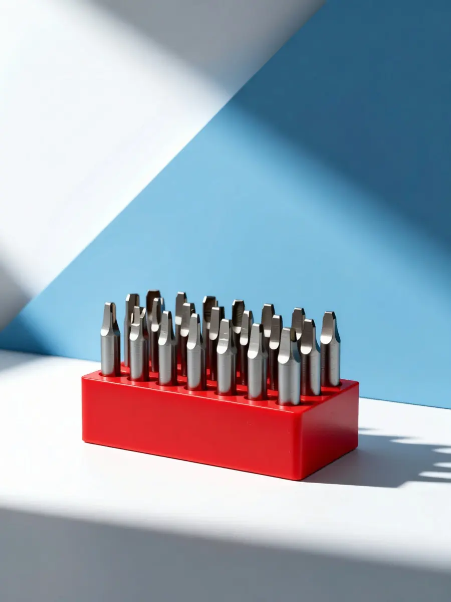 6 PCS Bit Organizer Case Holder Router Storage Rack Strip Driver Hexagonal Screwdriver Holders