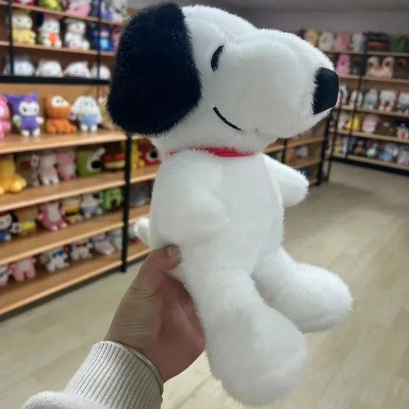 30cm dos desenhos animados bonito snoopy brinquedo de pelúcia travesseiro sofá volta boneca de pelúcia presentes para crianças presente natal