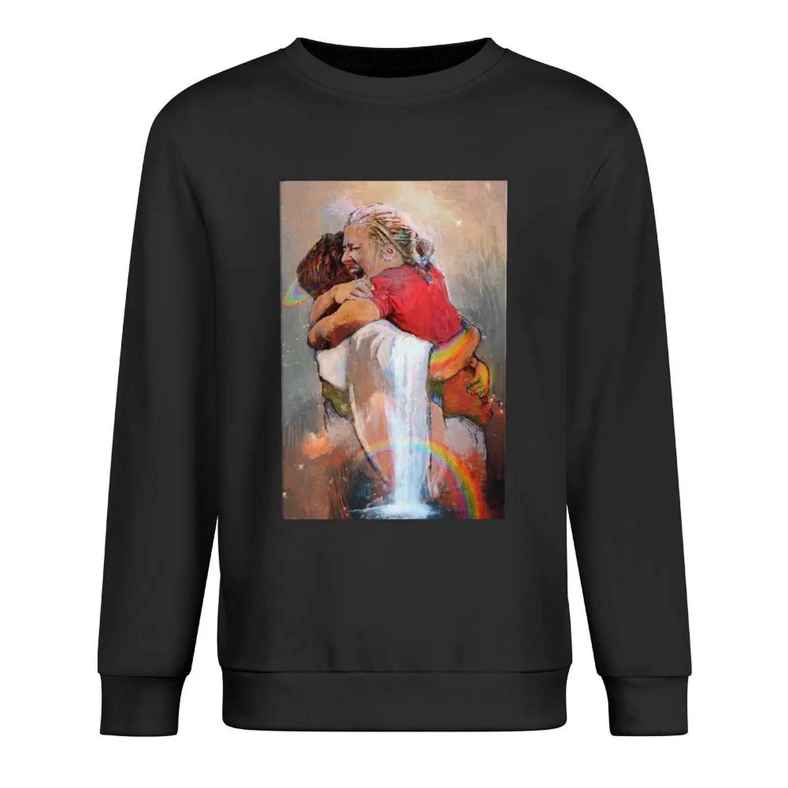 

First Day In Heaven Pullover men's sweat-shirt set mens clothing anime clothes aesthetic clothing hoody