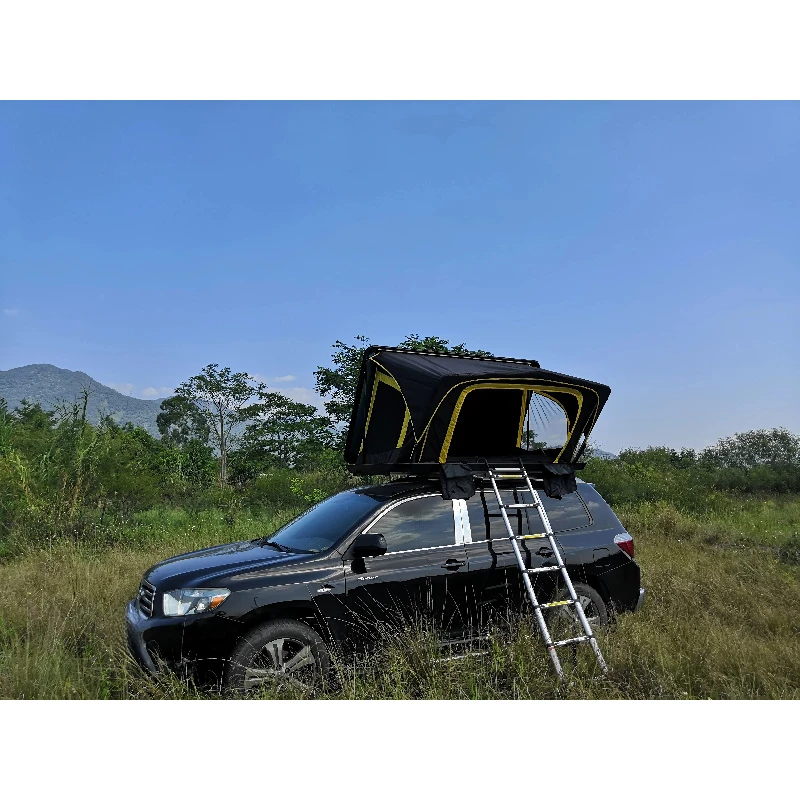 Waterproof Soft Shell Roof Top Tent With Skylight Single Bedroom
