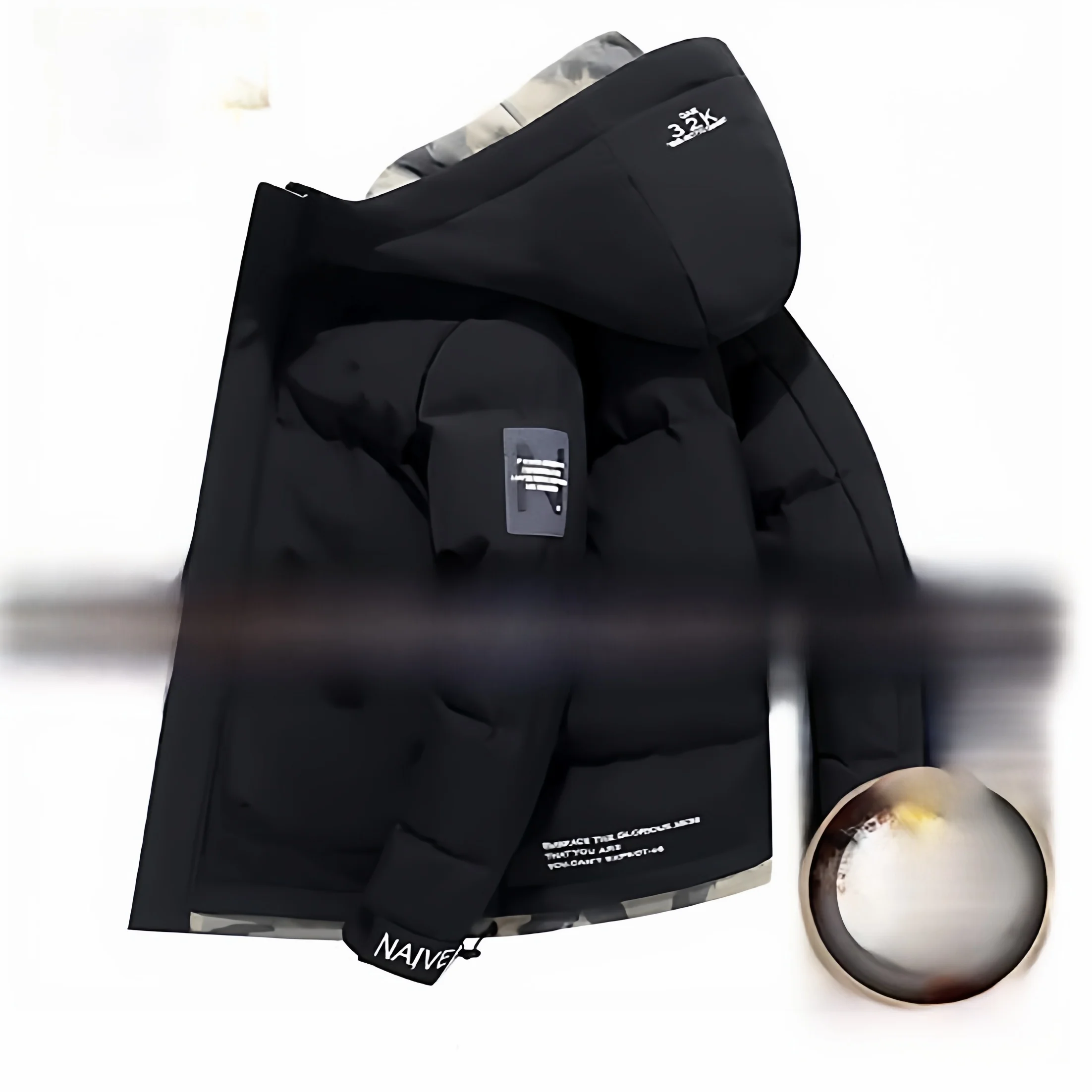 Thiened Winter Durable down Jaet Men's Coat Loose Warmth Protection Men's Clothing Cotton Jaet Trendy Outdoor Gear