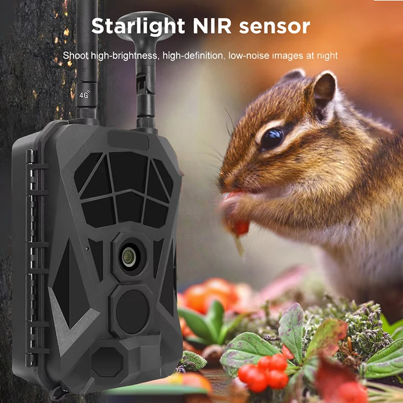 Trail Camera 4G GPS Wireless Infrared Long Range Outdoor Wildlife Surveillance Hunting Camera