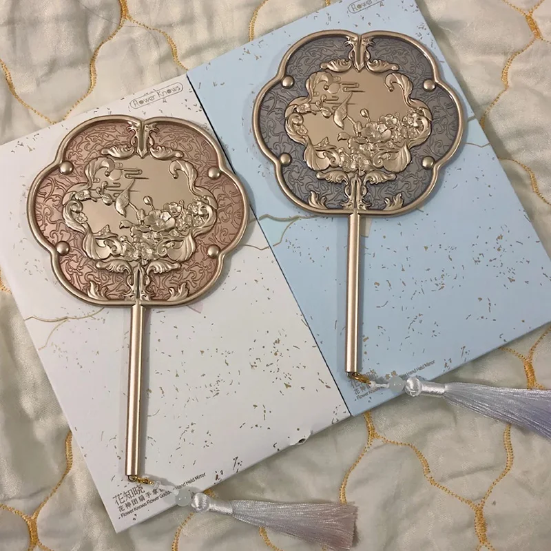 

Flower Know Flower God Series Peripheral National Style Handheld Mirror