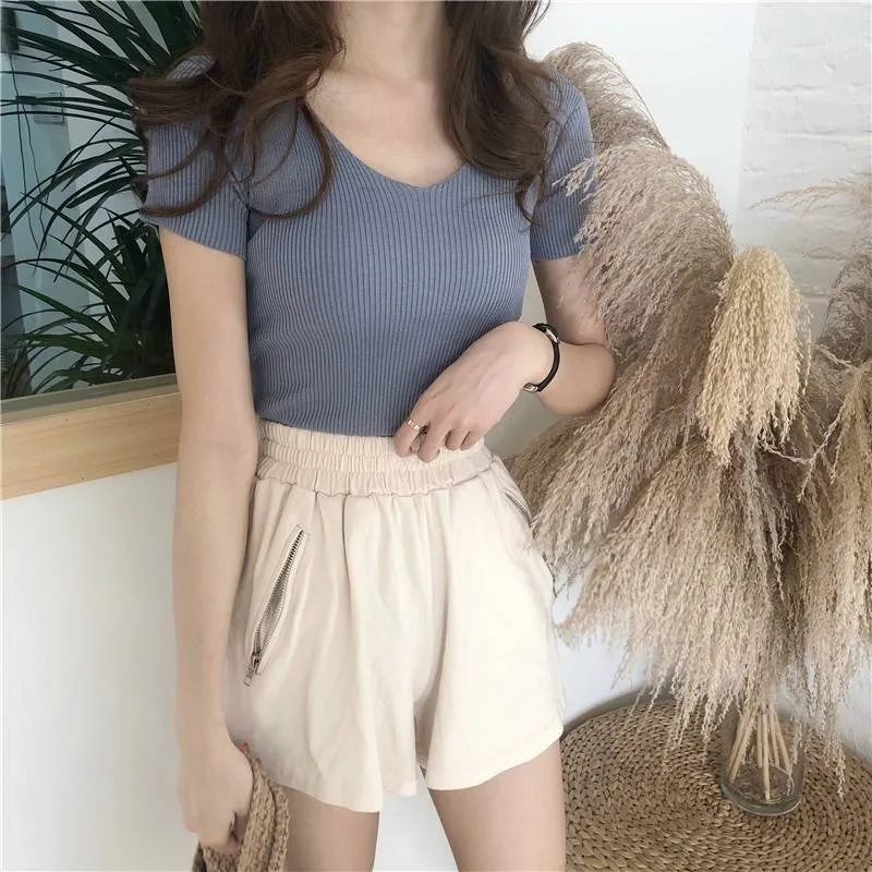 

Women's Knit Top - Strapless Bustier Style Layering Piece