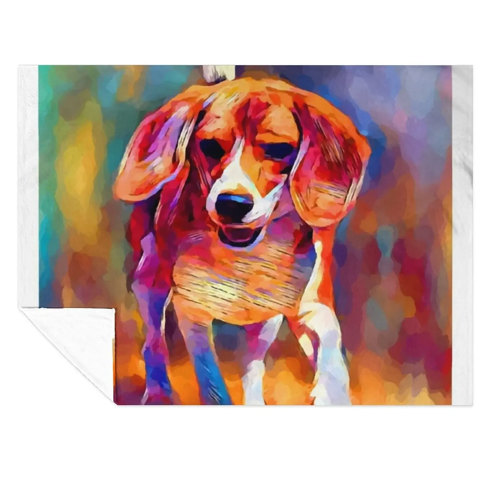 

Beagle 5 Throw Blanket Picnic Bed Fashionable Summer decorative Blankets