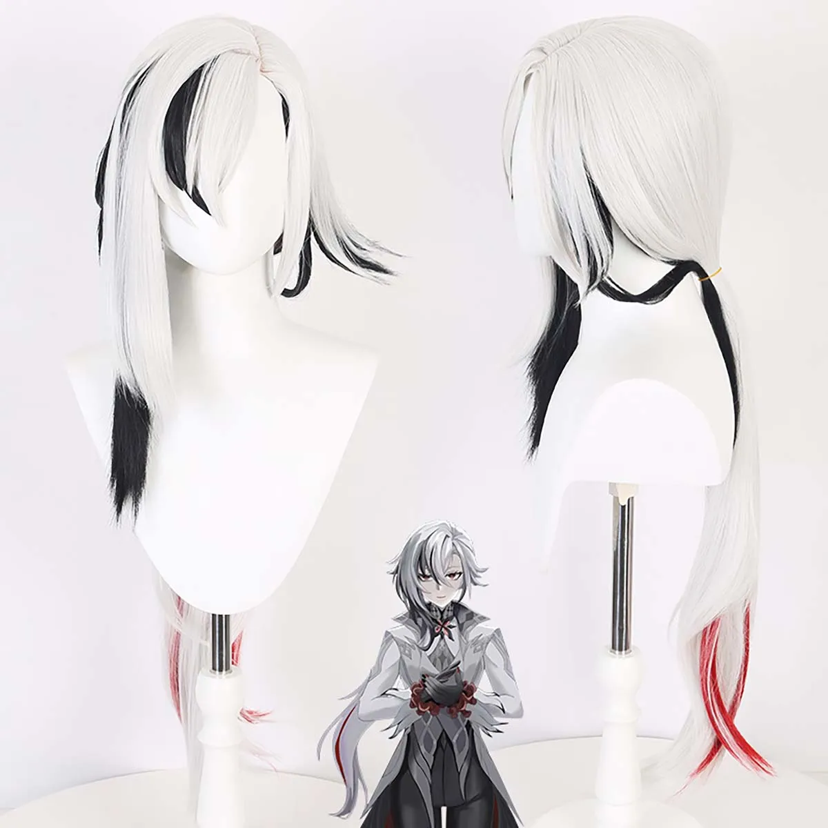 High Quality Flying Original God Fool Servant Alekino Gradient Role Cosplay Wig