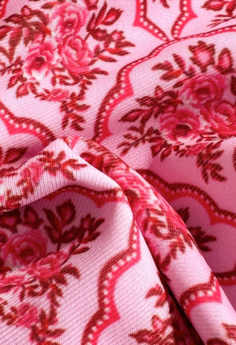 Sexy rosa flor impressão micro biquínis define duas peças tanga maiôs conjunto de biquíni tankini beachwear biquini