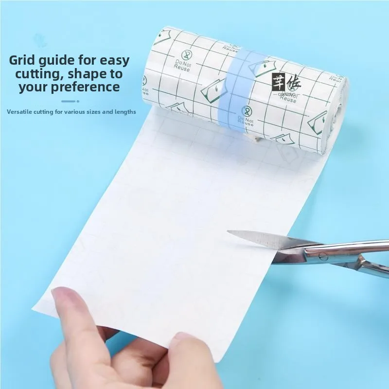 Transparent Skate Shoe Protection Stickers Anti-Scratch Dirty Resistant Adhesive Tape Ice Skating Shoe Anti-Wear Covers