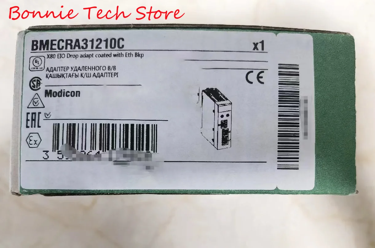 BMECRA31210C for Schneider Modicon X80 EIO Drop adapter with Ethernet backplane - coated