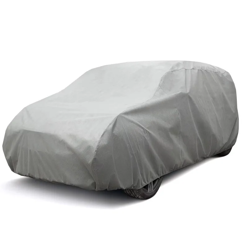 Manufacturer 120g Nonwoven Full Car Cover Customized Outdoor Waterproof Car Cover
