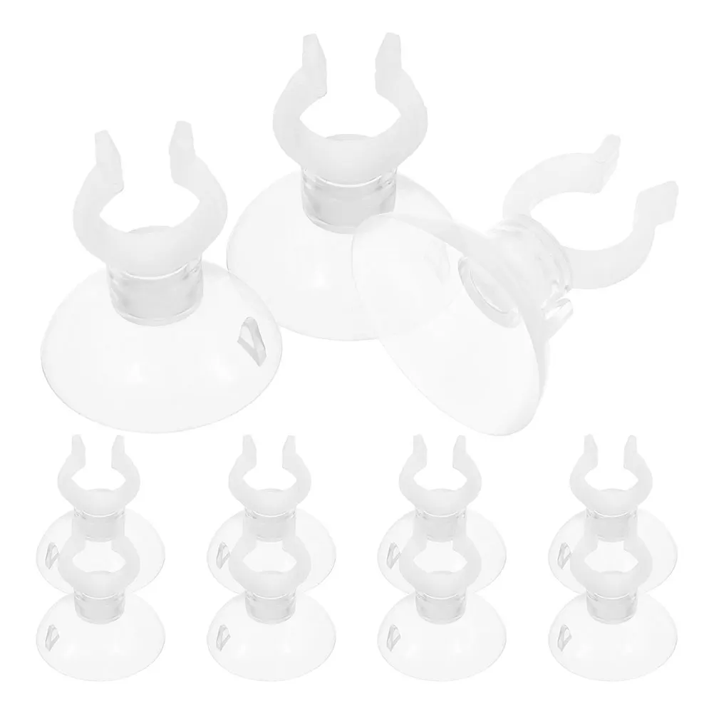 

20Pcs Aquarium Hose Tube Fixed Suction Cup Clamp Set Durable ABS Fish Tank Water Clips Holder Aquarium Suction Cup Clips