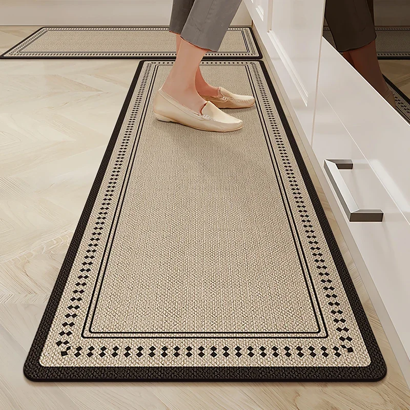 Carpet for Kitchen Long Rug Absorbent Floor Mat Non-Slip Washable Foor Mat Home Decoration Rugs Alfombras De Cocina שטיח למטבח