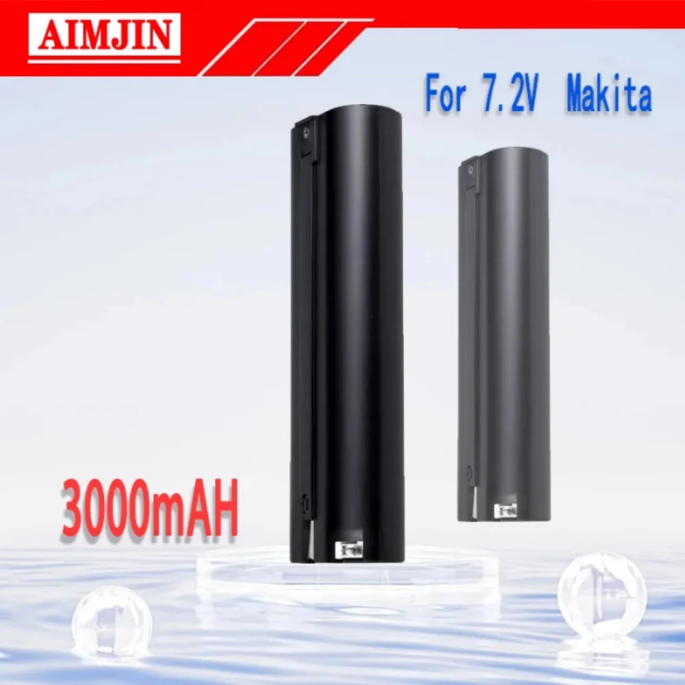 For Makita Ni-MH Replacement Battery 7.2V 3.0/4.0/5.0Ah Compatible with Models 7000 7002 7033 191679-9 192695-4 632002-4