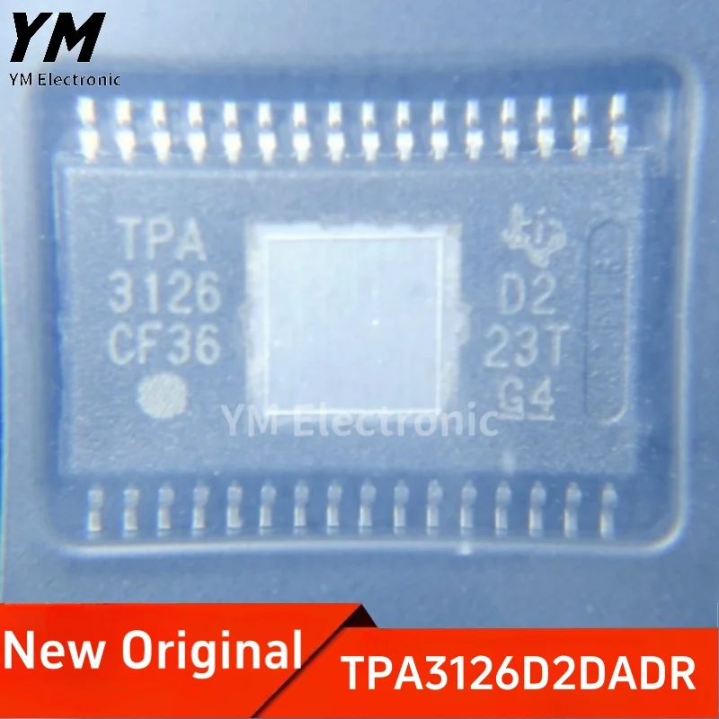 New Original TPA3126D2DADR TPA3126 HTSSOP32 Audio amplifier chip IC chip mounting