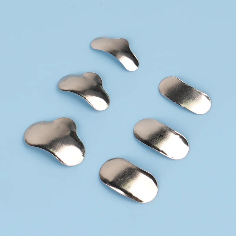 300Pcs Dental Sectional Contoured Matrices Refill Wedges Metal Matrices Tofflemire stuck S/M/L Forming Sheet Dentistry Materials