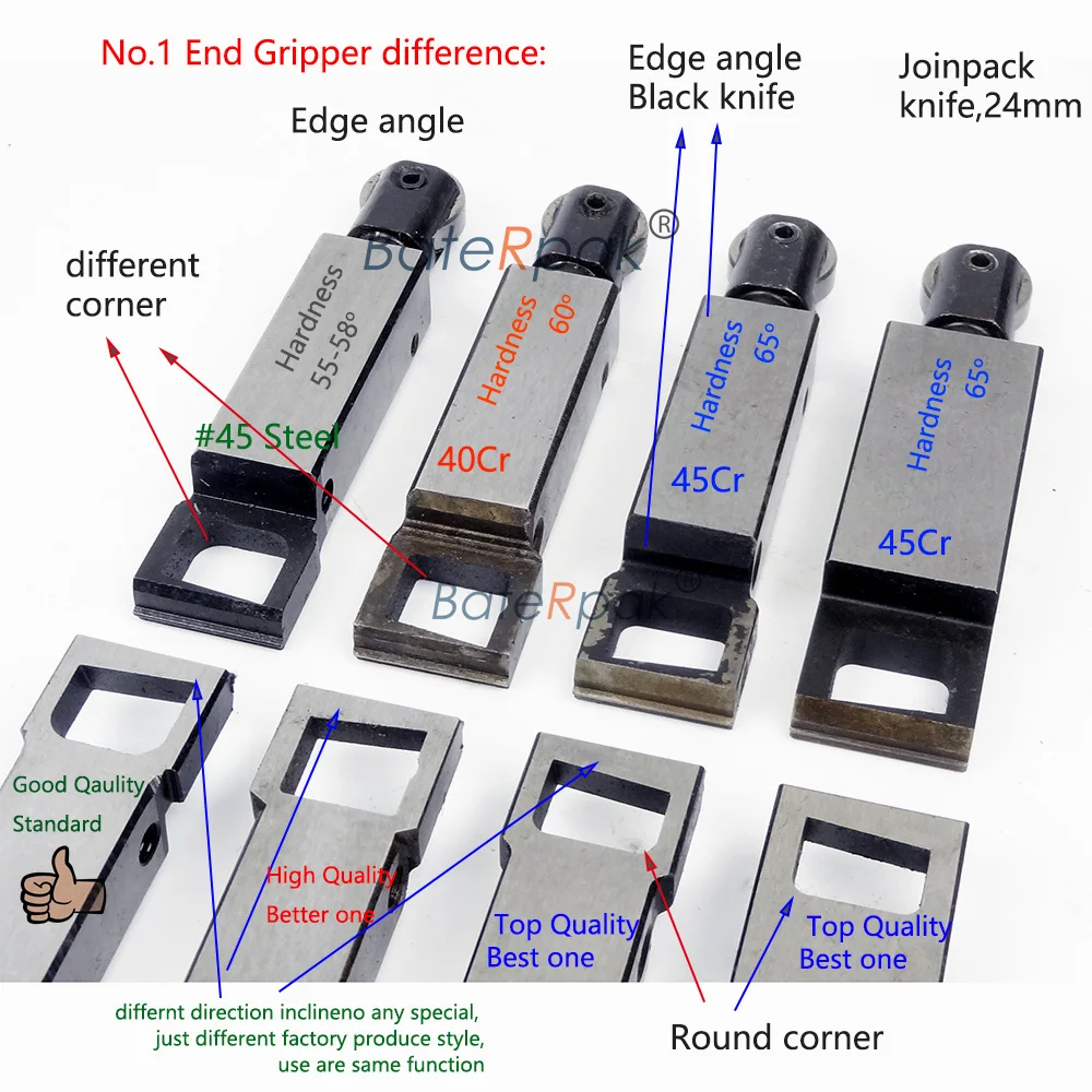 BateRpak Semi Automatic Strapping Machine Knife Parts,Bunding Machine Holding Gripper/Welding Clamp/End Gripper