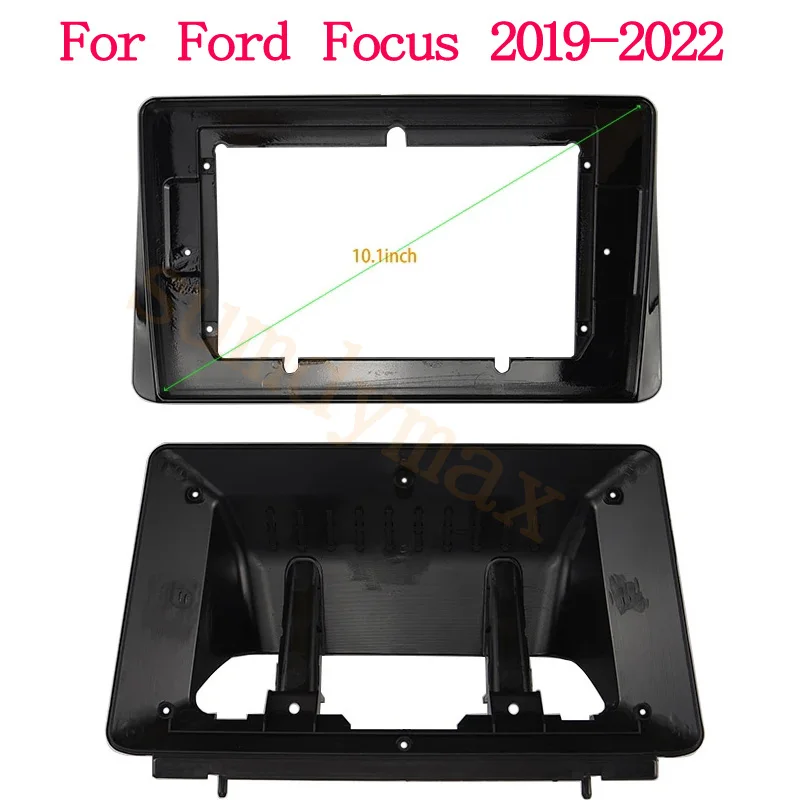 

10.1inch Car Radio Fascia for Ford Focus 2019 2020 2021 2022 DVD Stereo Frame Plate Adapter Mounting Dash Installation Bezel