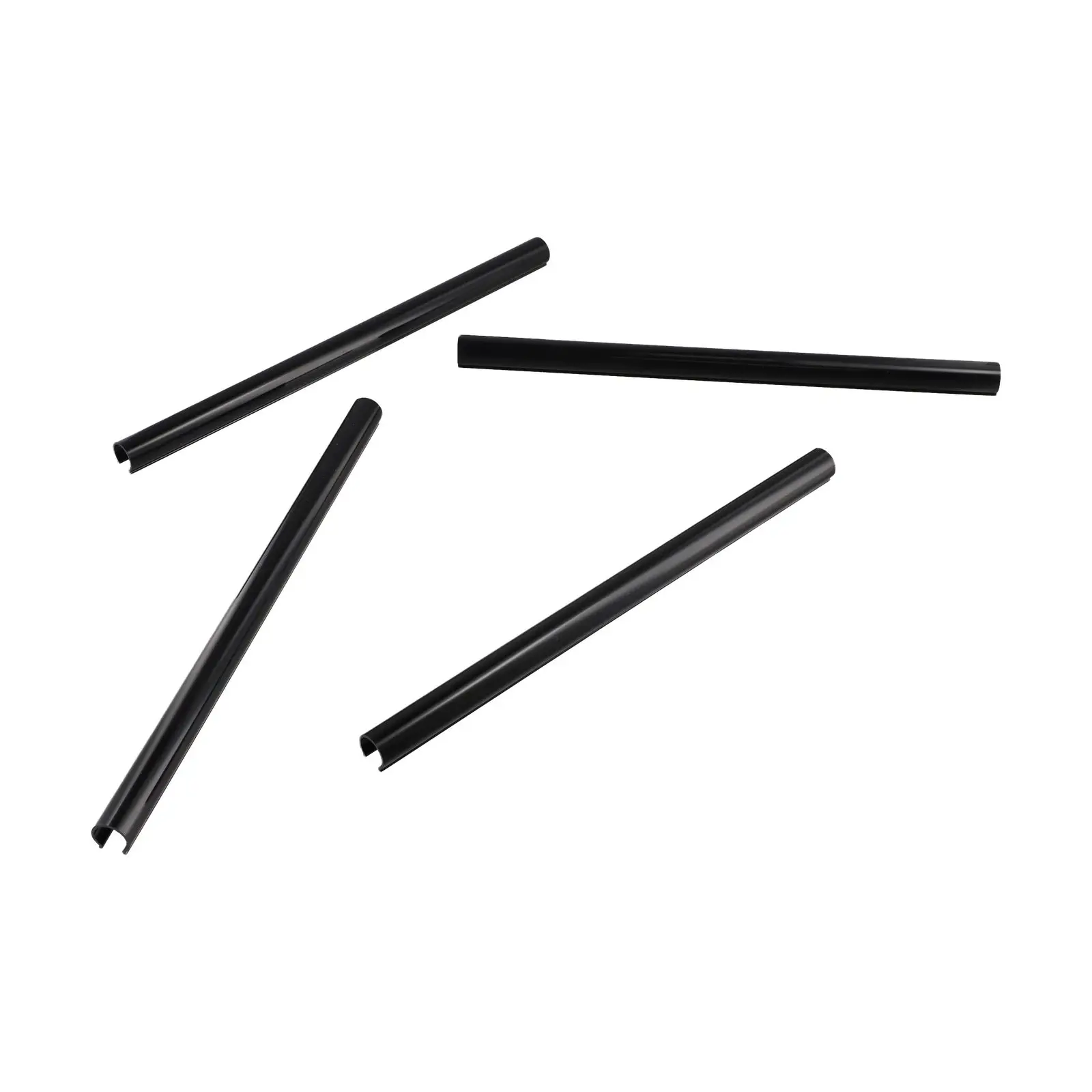 Pack of 4 radiator pipe covers compatible with multiple pipe dimensions 15 200mm 300mm and 500mm for clean and modern look