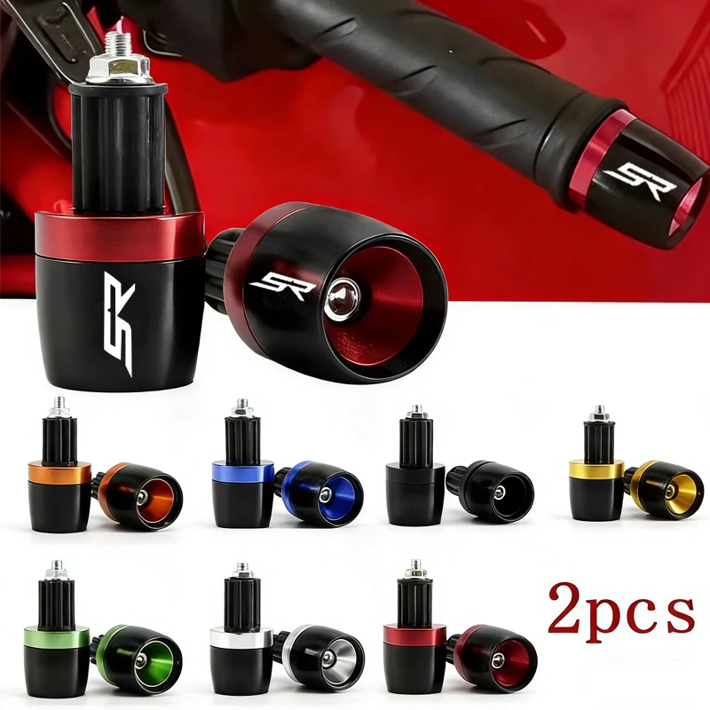 For APRILIA SR MAX SR50 SR MAX 125 300 SR 50  Motorcycle Handlebar Grips Ends Handle Bar Cap End Plug modified Accessories