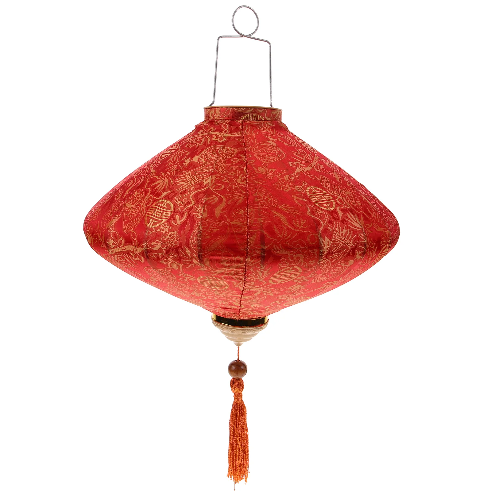 

Cloth Hanging Lantern Ornaments Hanging Lanterns Party Decorations Decorate Supply Metal Large