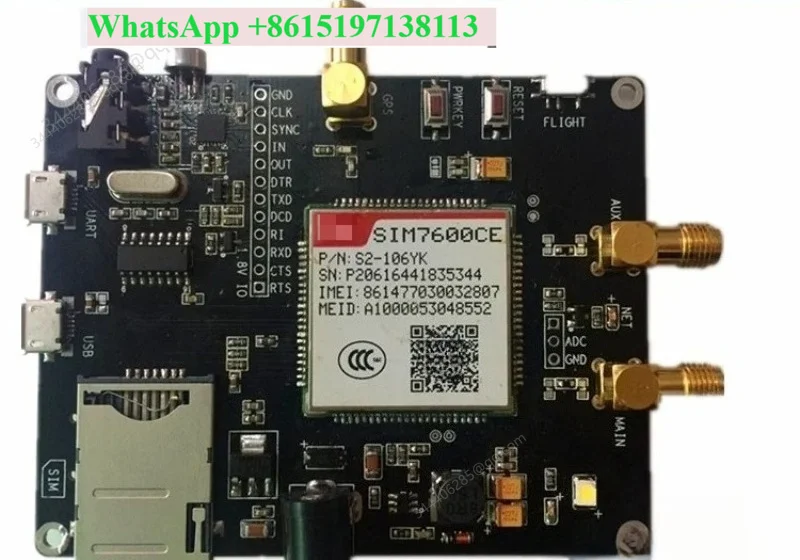 4G module  board SIM7100C SIM7600CE all Netcom 7 mode LTE communication dial up Internet