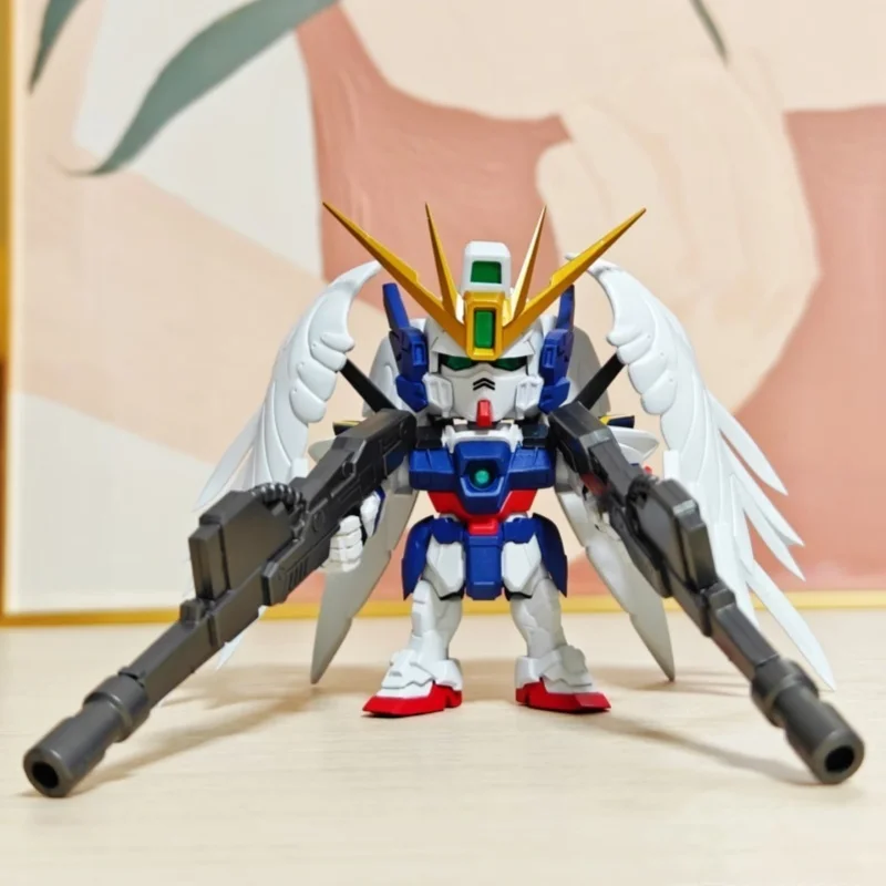 بانداي QMSV Gundam YuRuGun سلسلة صندوق أعمى تمثال نموذج دفعة ثانية مع تصميمات يونيكورن وزاكو لعبة Q-لطيفة قابلة للجمع