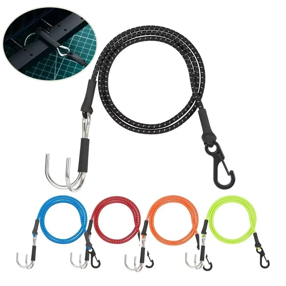 1/10 Kinetic Winch Strap Elastic Rope Rescue Trailer Hook for Axial SCX10 I II III TRX4 D90 RC Crawler view 4
