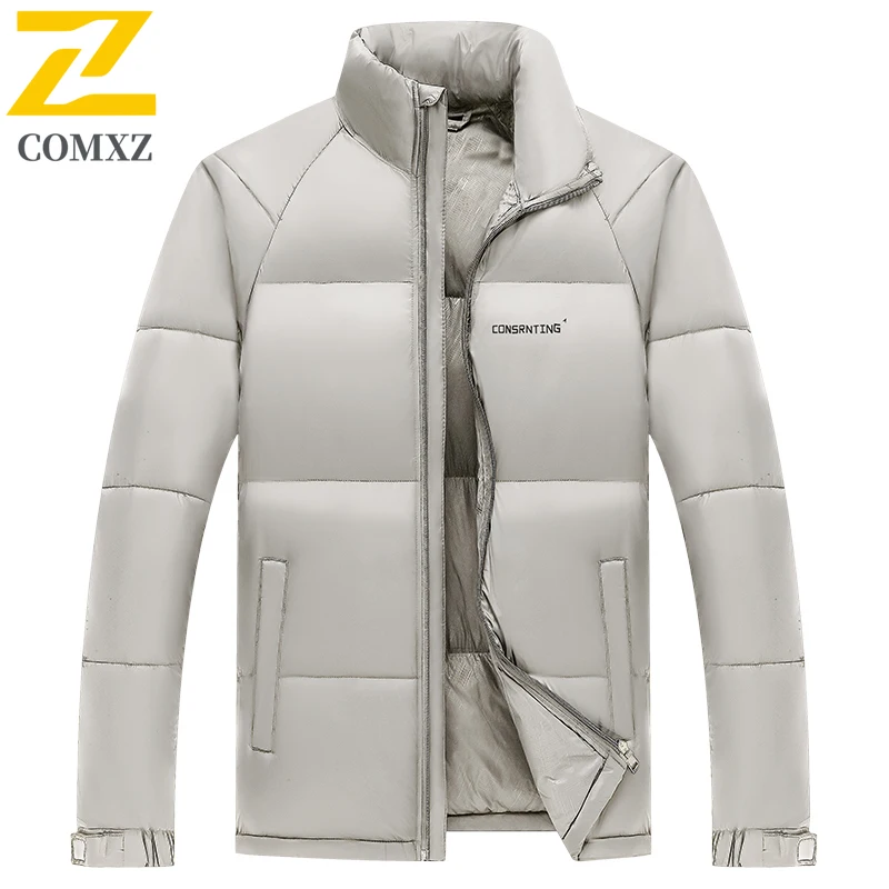 Giacca invernale leggera e calda da uomo 2025 marchio di lusso addensato antivento Parka da uomo coreano neve cappotto imbottito in cotone molto freddo