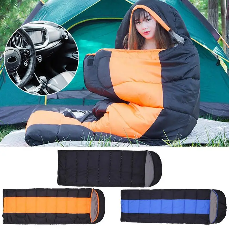 Camping Heated Sleeping Bag Electric Sleeping Bag Outdoor Camping Mattress Heating Mat Type-c/usb Power Supplies Sleeping Bag