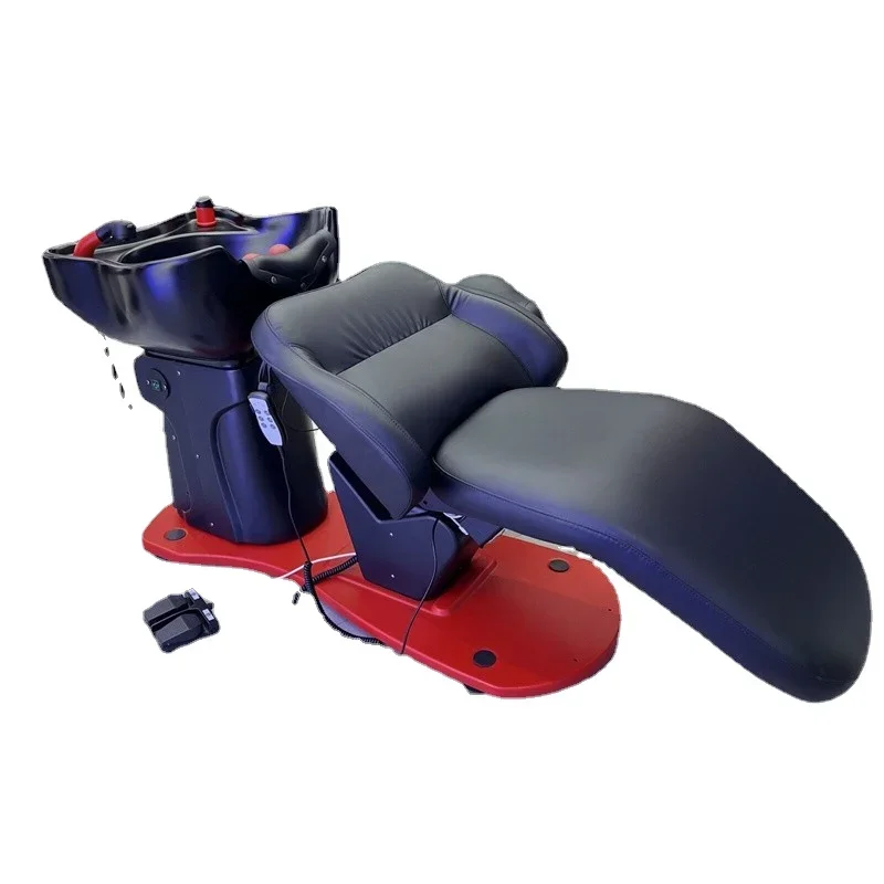 

Beauty Electric Shampoo Chair Styling Simple Nursing Shampoo Bed Makeup Professional Chaise De Coiffure Hairsalon Furniture
