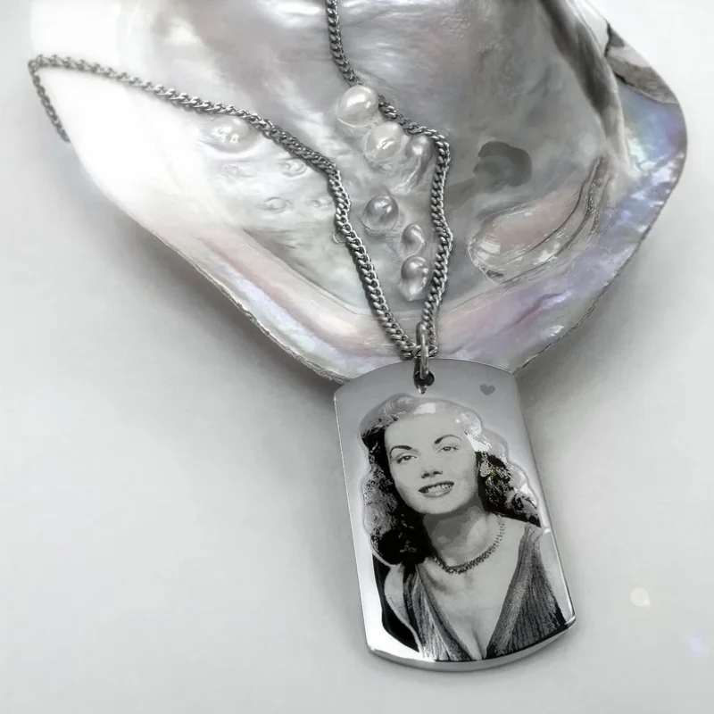 

Custom Engraved Pet Portrait Keychain Dog Photo Keyring Personalized Dog Mom Memorial Keychain Customized Cat Keepsake Gift Pet