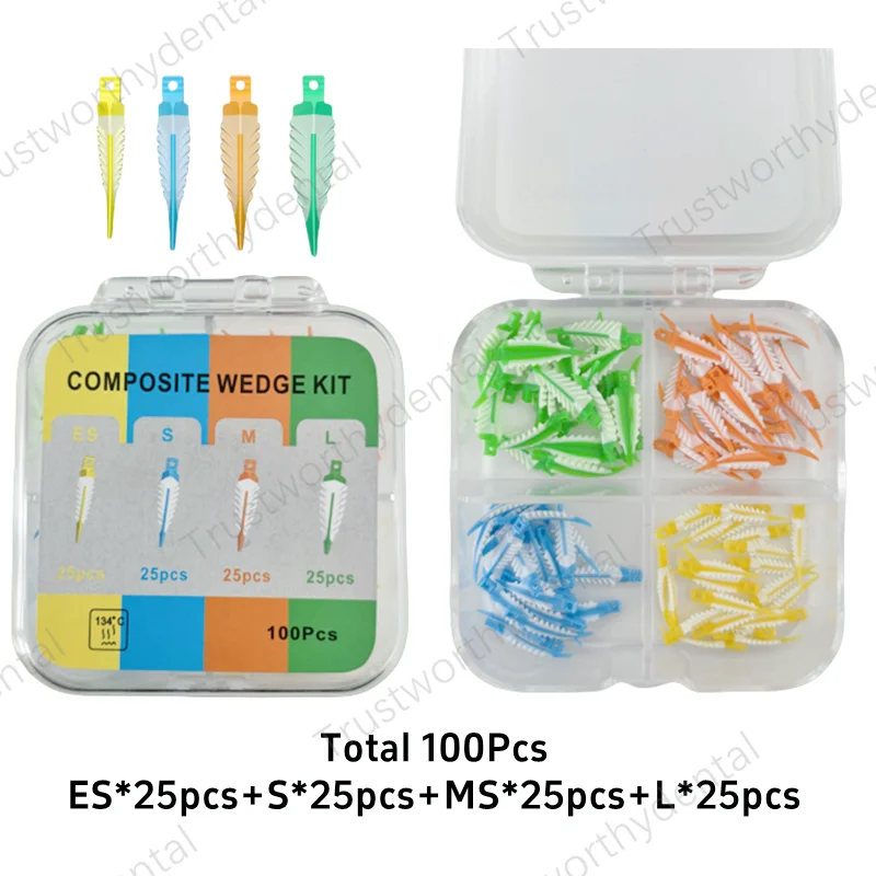 Dental Strata Wedges Soft Cervical Seal Diastema Composite Matrix