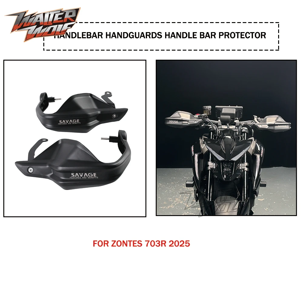 مخلب رافعة مرايا الرؤية الخلفية الزجاج الأمامي حراس اليد حامل هاتف بكرات المتزلجون الإطار المتزلجون محور العجلة ل ZONTES 703R ZT703R #4