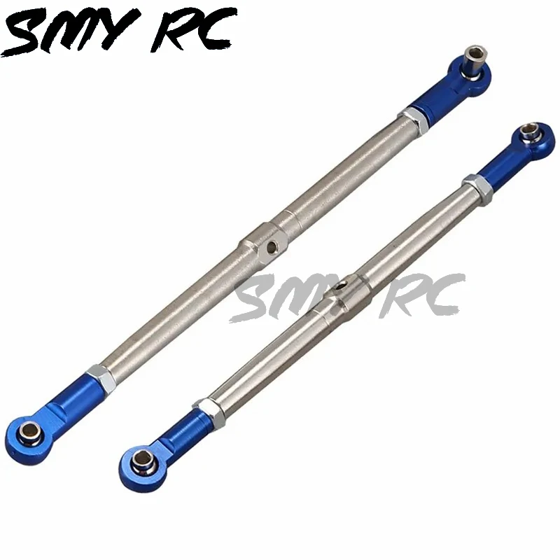 8 szt. Metalowego popychacz napinacza łączników pręt łączący 519 x 5338R do 1/10 Traxxas Summit Revo E-Revo 2.0 części do ulepszenia samochodów