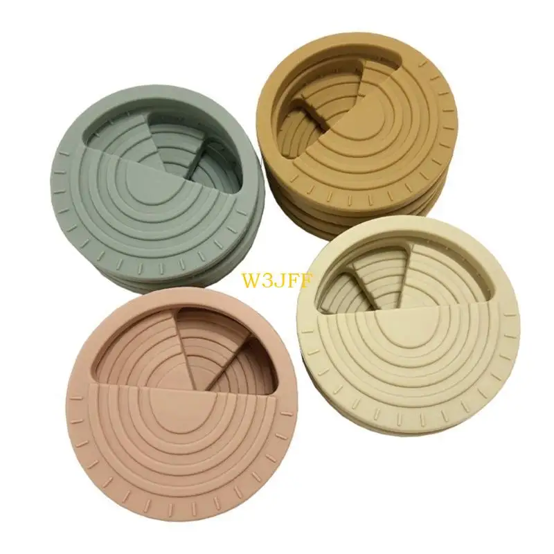 Đồ chơi teether silicone w3jf cho trẻ đeo tay nhai đồ chơi bpa miễn phí que mol trẻ sơ sinh mọc răng đồ chơi núm vú giả