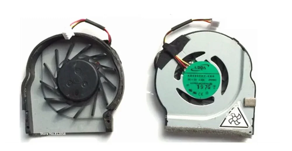 

SSEA NEW CPU Cooling Fan For ACER Aspire One 722 522 522h 722H P/N AB4605HX-KBB 3