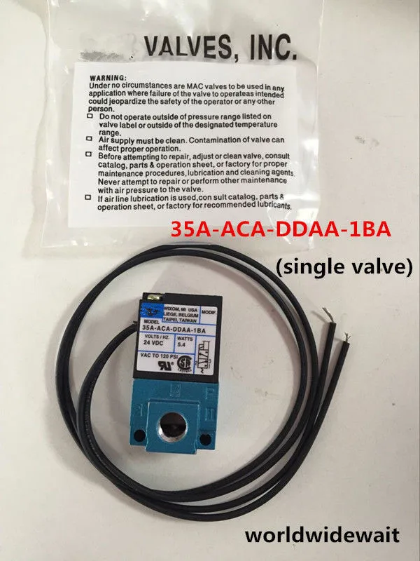 

Электромагнитный клапан 35A-ACA-DDAA-1BA / DDBA / DDFA DC24V для маркировочной машины