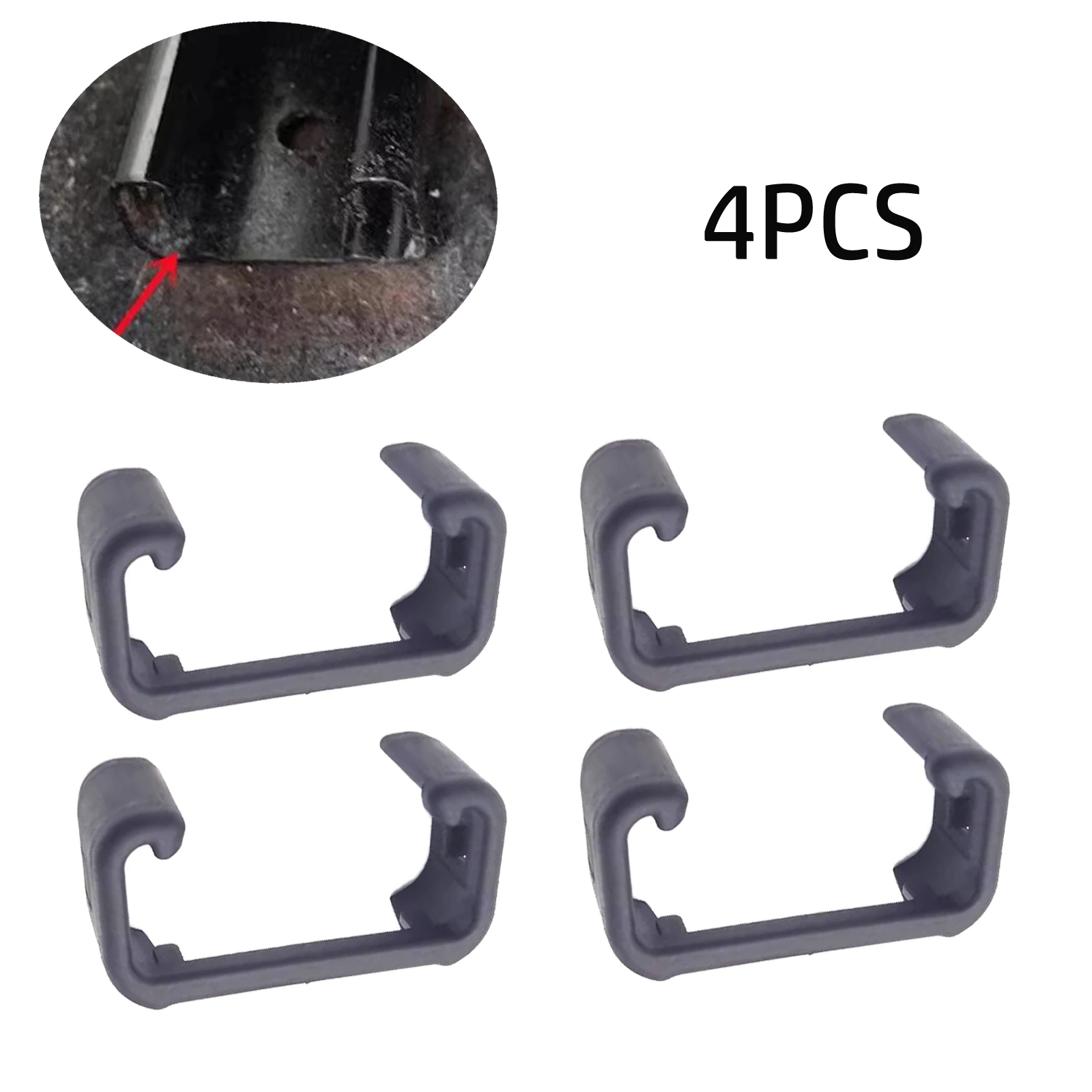 4x Car Seat Slide Rail Blanking Cap Seat Slide Track End Plate Clip 5N0881347A For Polo For Tiguan For Sharan For A1 For Q5