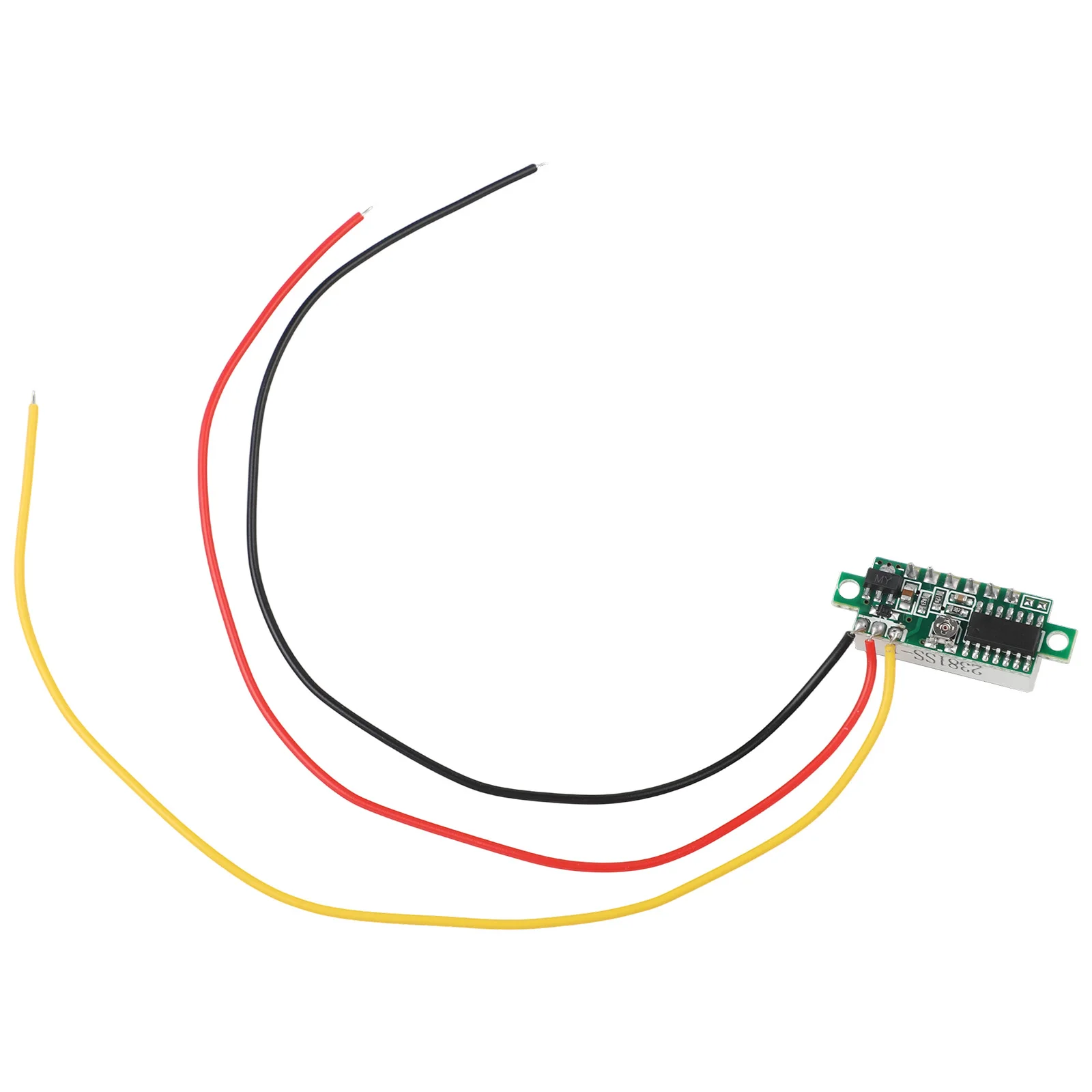 1pc Voltage Table LED Minimun Measurement Reverse Connection Reverse Protection 0.28 Inch 100V DC Voltmeter Head
