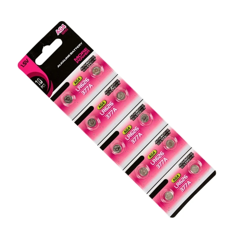 090f 10pcs Batteries cellules alcalines compatibles pour divers appareils électroniques