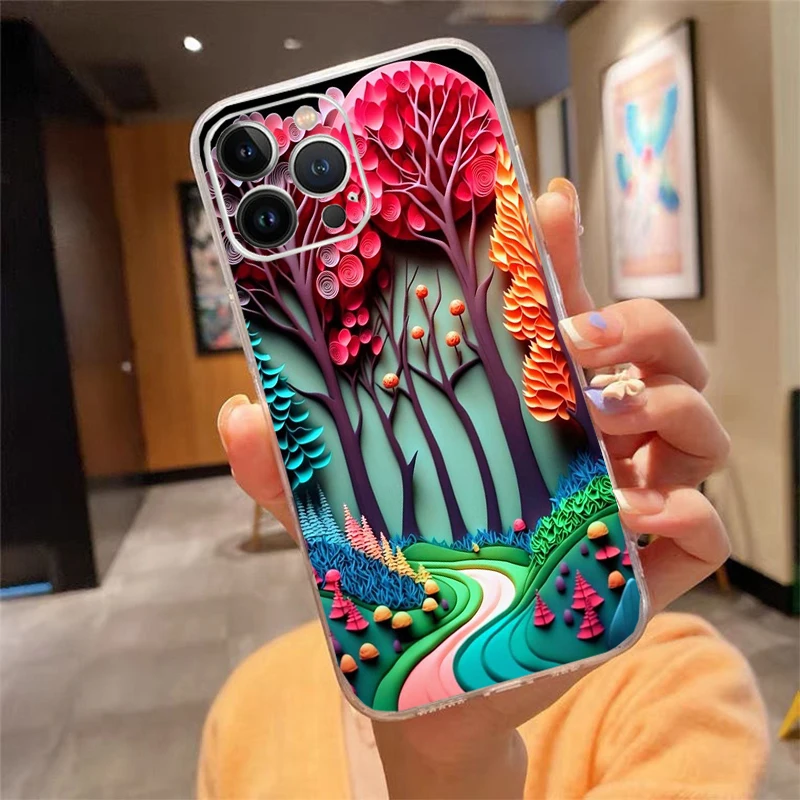 حافظة لهاتف آيفون 17 برو ماكس اير 16 15 14 13 برو ماكس 15 16 برو 15Plus