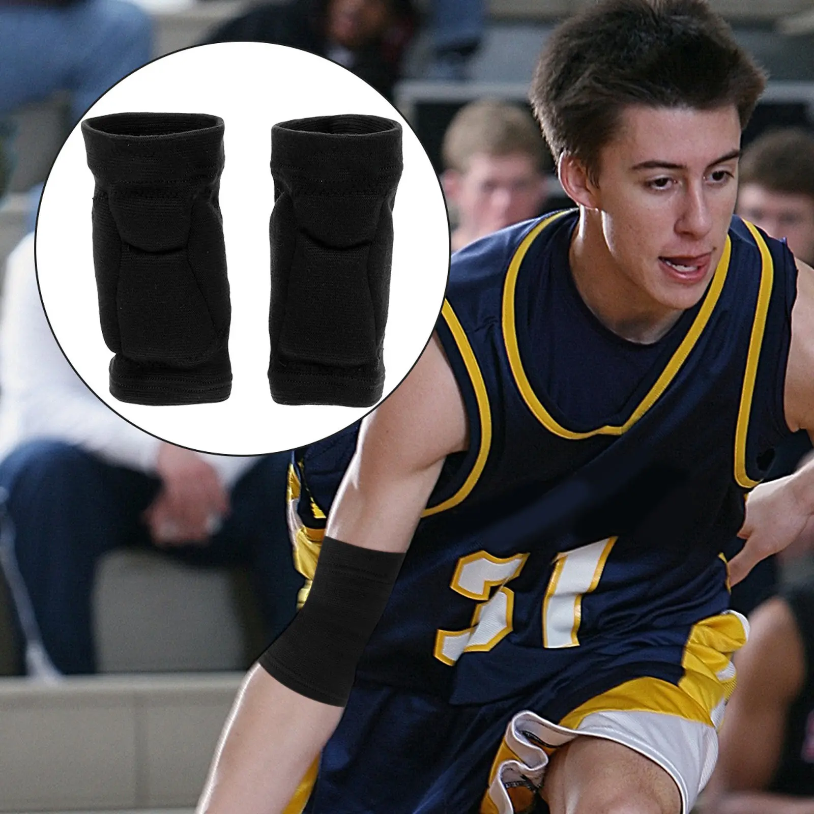 1Pair Elbow Brace Sponge Sleeve Sports Protection Support for Tendonitis Recovery Tennis Baseball Basketball Weightlifting