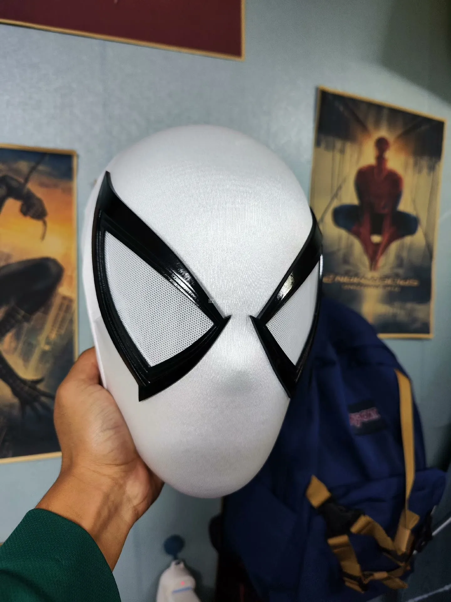 コレクターのアンチヴェノムスパイダーマンマスク,磁気アイ,手作りの
